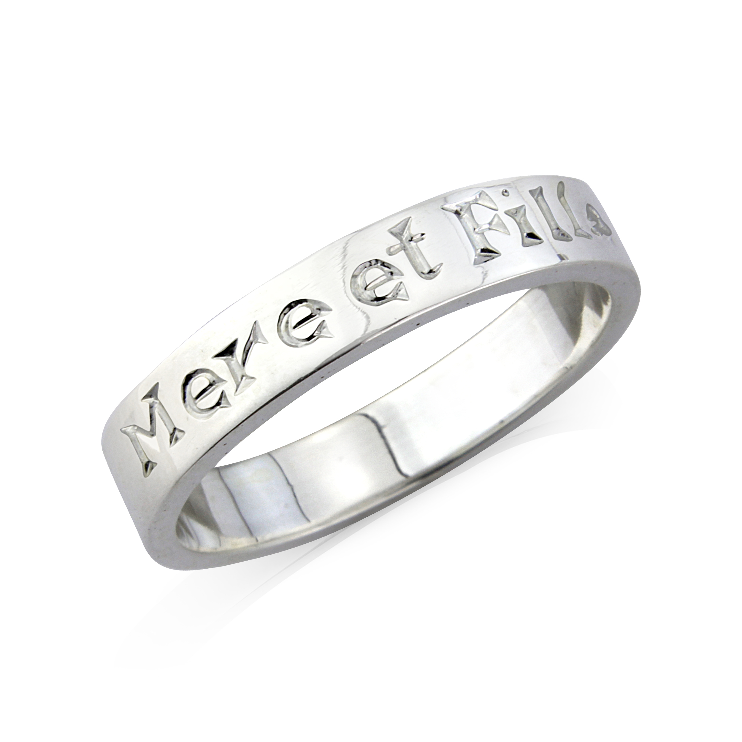 Sterling Silver Ring  (Mother & Daughter)