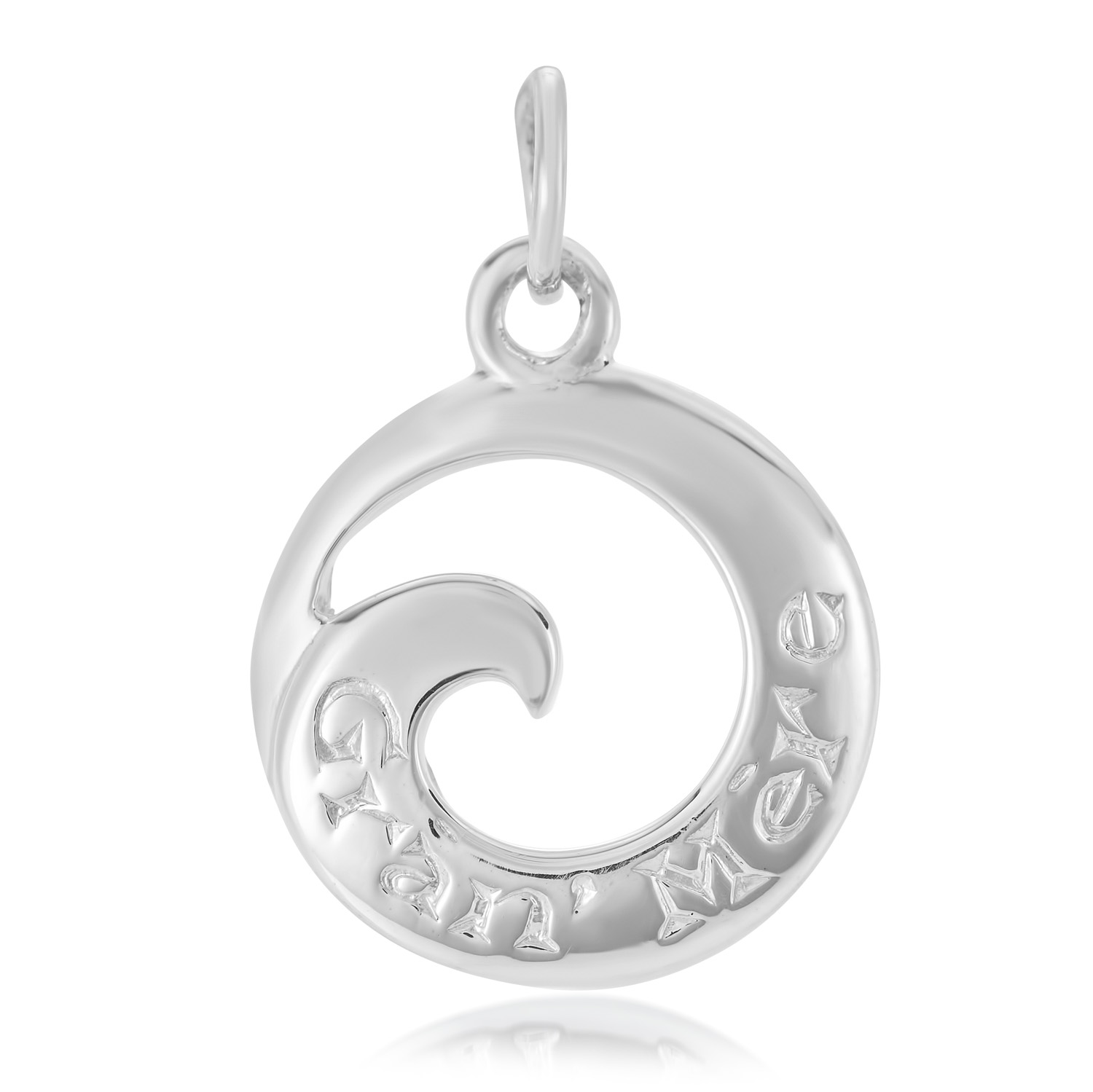 Sterling Silver Charm / Pendant  (Grandmother)