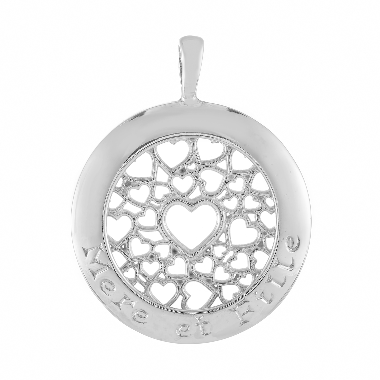 Sterling Silver Pendant  (Mother & Daughter)