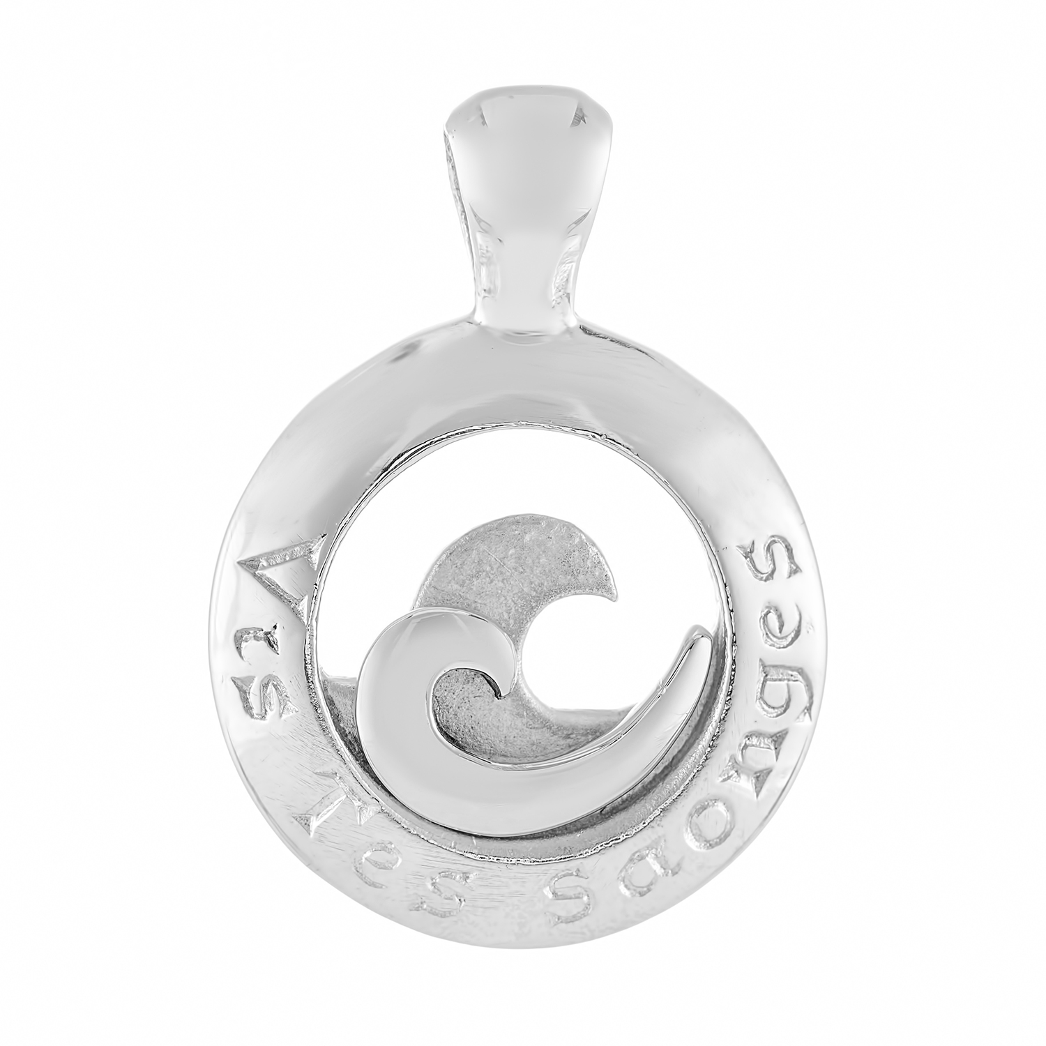 Sterling Silver Pendant  (Live your dreams)