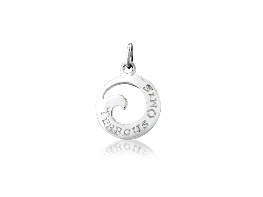 Sterling Silver Charm / Pendant  (Friends Forever)