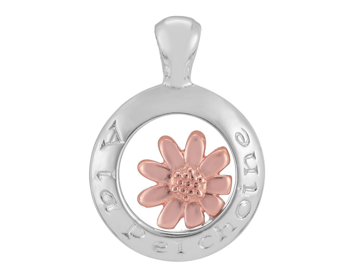 Sterling Silver and 9ct Rose Gold Pendant (A La Perchoine)
