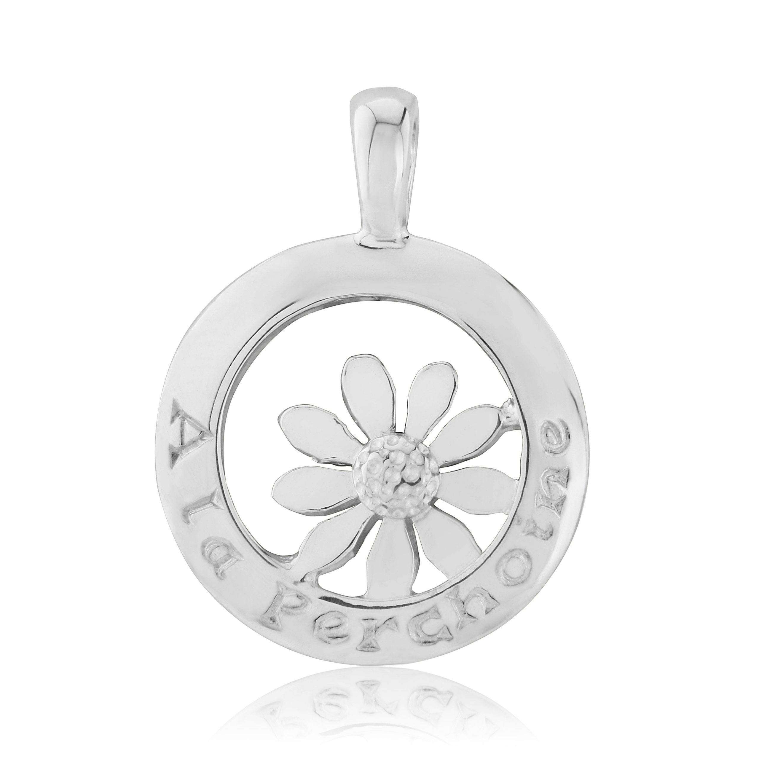 Sterling Silver Daisy Pendant