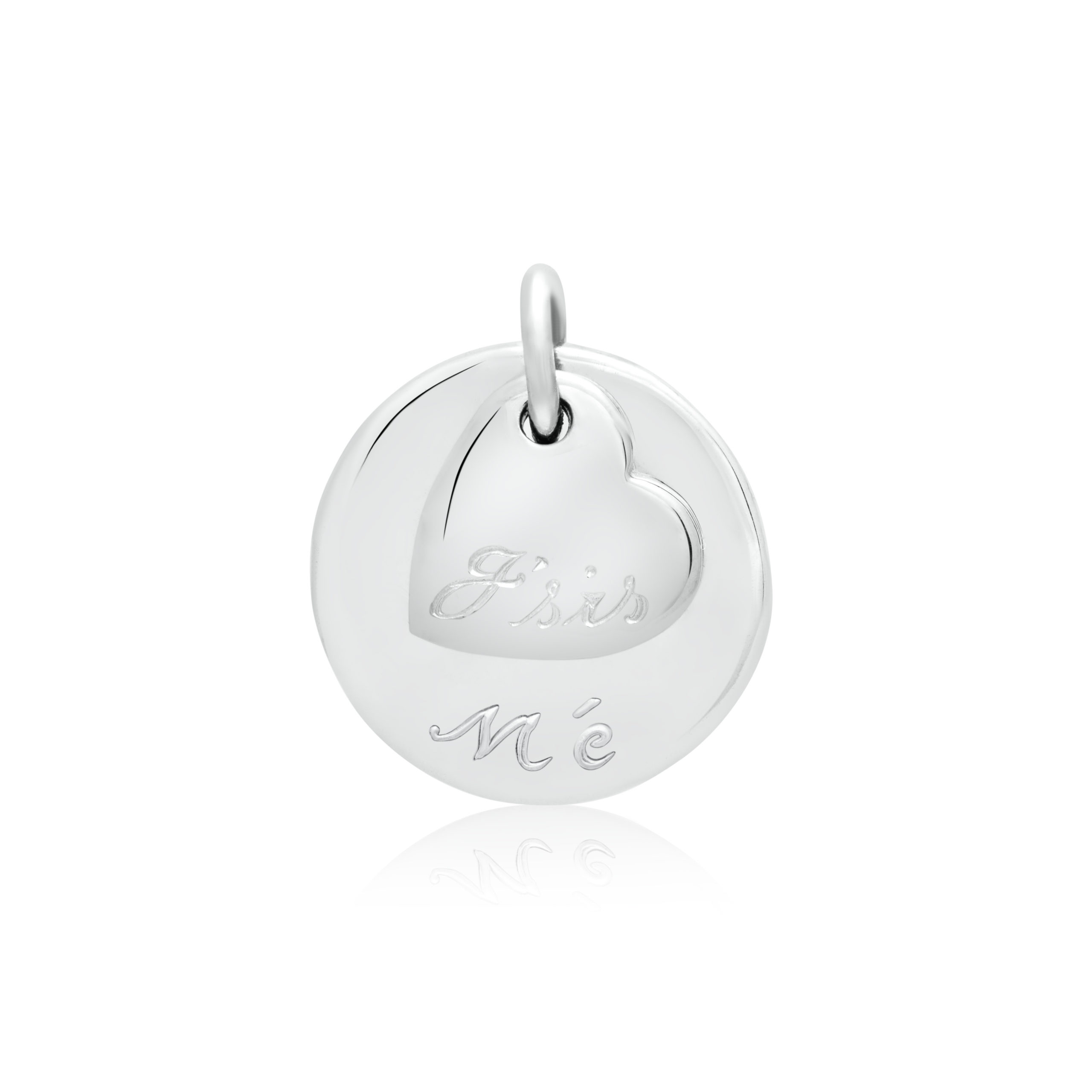 I Am Me Sterling Silver Charm / Pendant