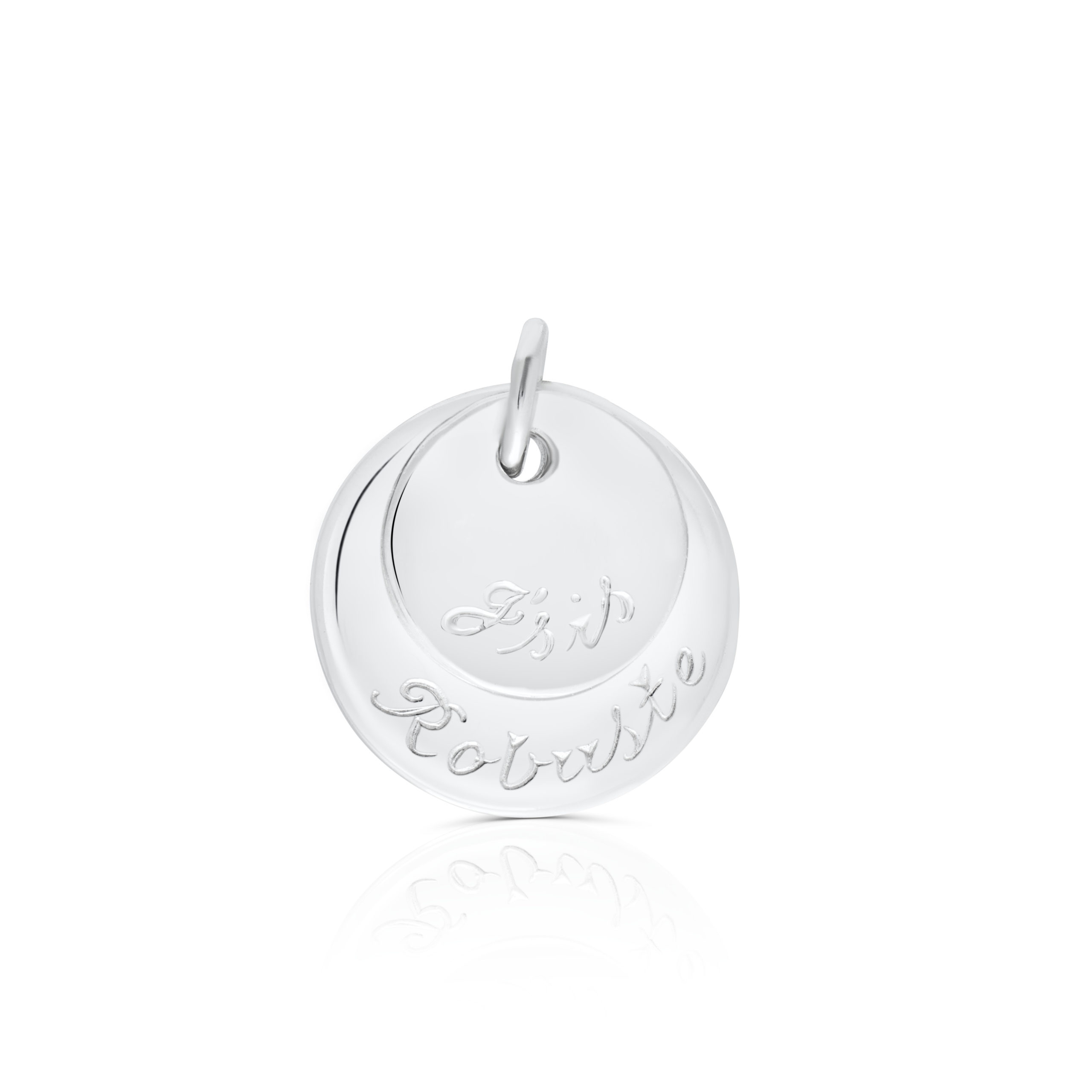 I Am Resilient Sterling Silver Charm / Pendant